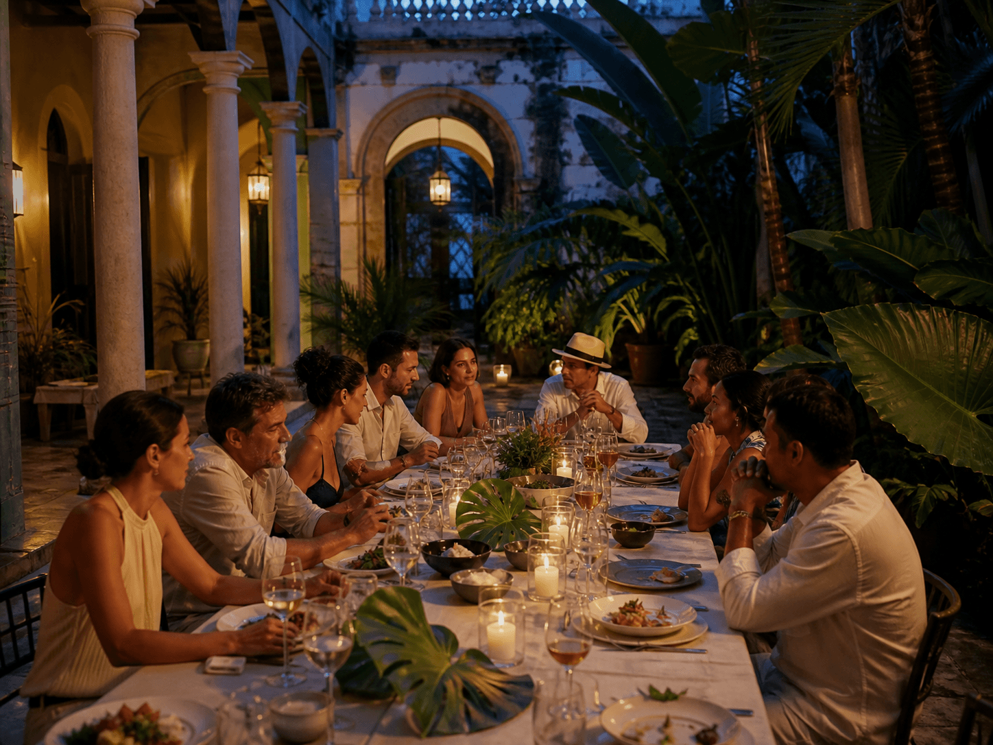 Cena a cuatro manos